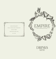 Page 1, EMPIRE Drinks Menu
