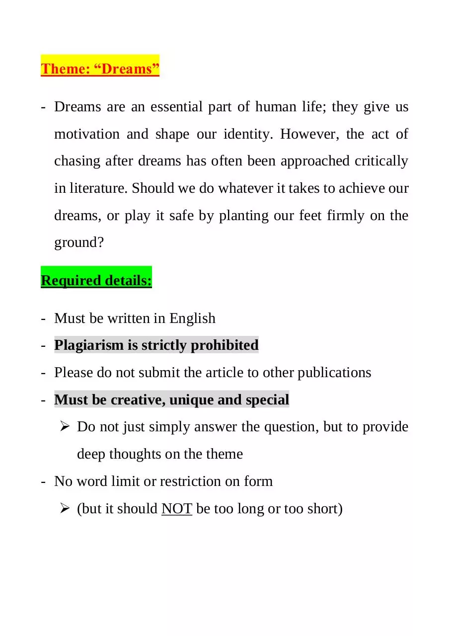 Page 1 of 1, writing