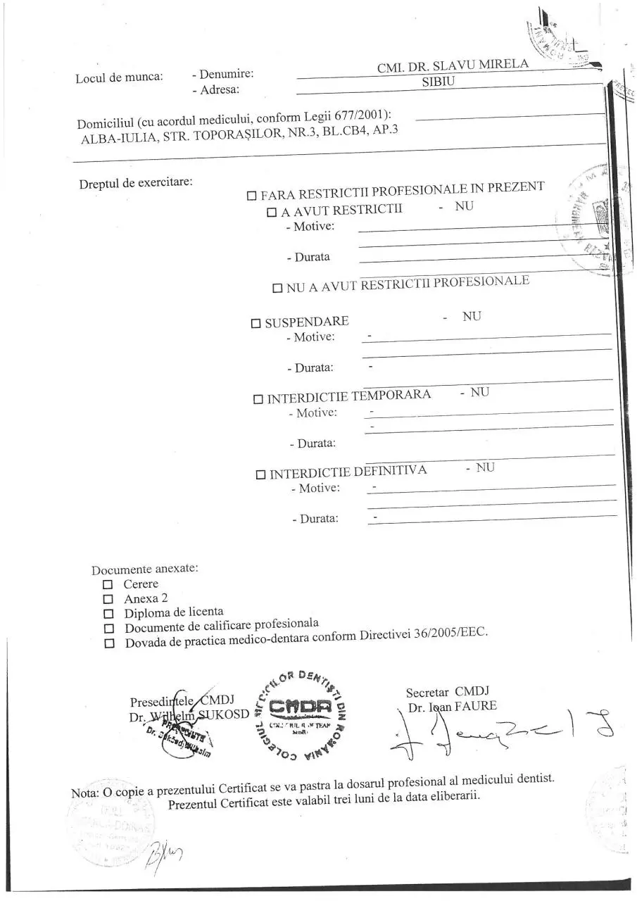 Page 3 of 21, Unterlagen