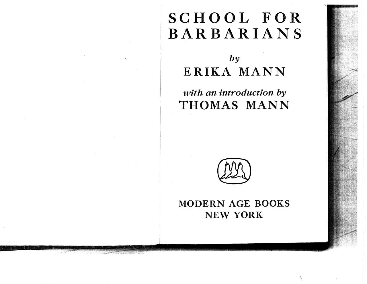Page 1 of 16, school for barbarians