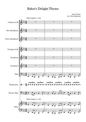 Page 1, Baker's Delight Theme Full Score