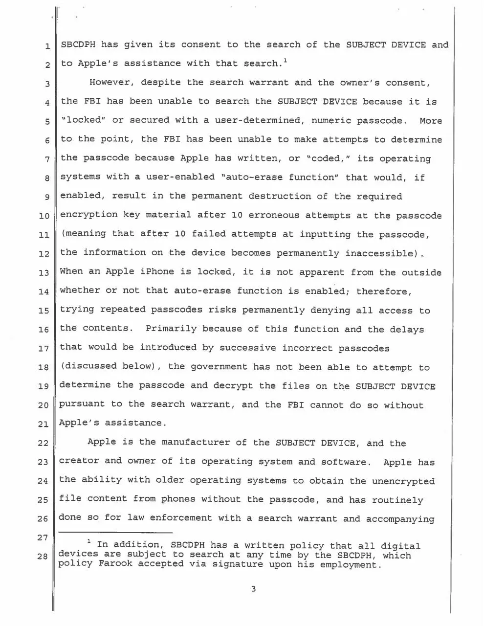 Page 5 of 40, 1 Motion seeking Apple assist