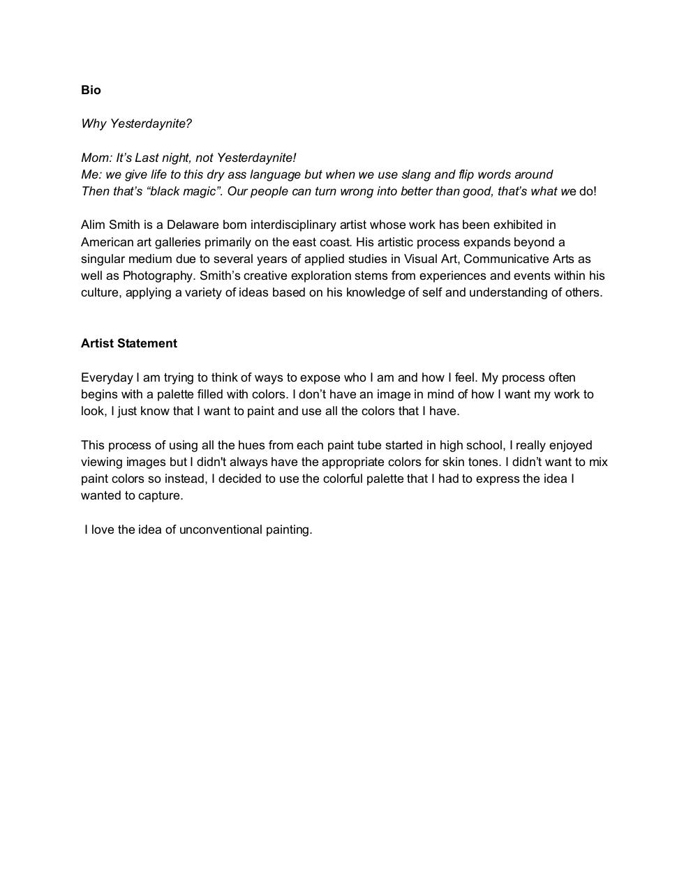 Document preview AimSmithBioCV-2.pdf - page 1/5