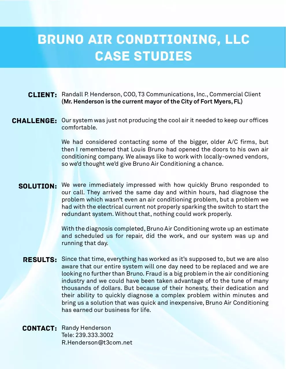 Page 5 of 20, PROPOSAL HEADER