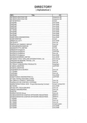 Page 2, 19 client list