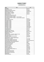 Page 5, 19 client list