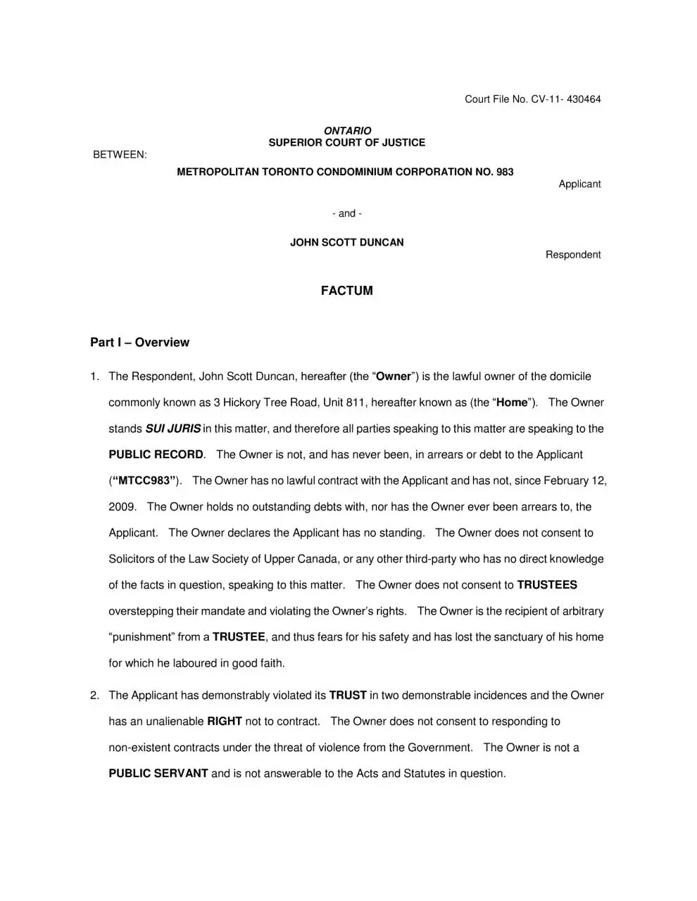 Page 2 of 5, CV 11 430464