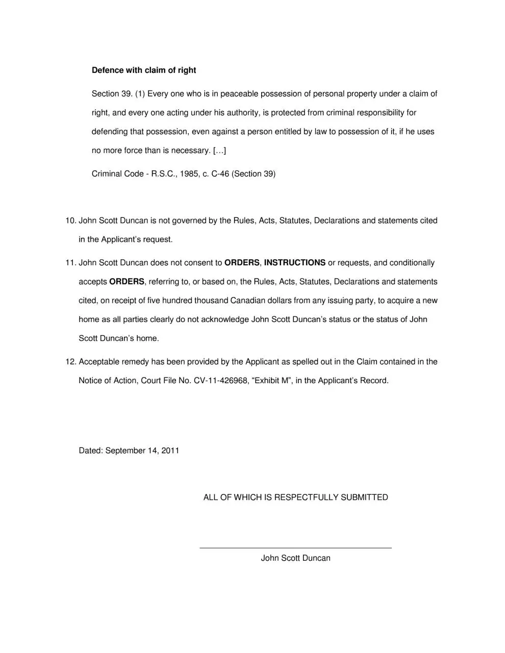 Page 4 of 5, CV 11 430464