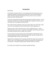 Page 3, Ebook Diet Myths Revealed