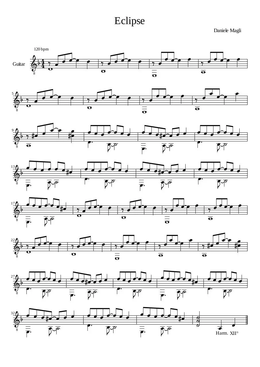 Page 1 of 1, Eclipse by Daniele Magli