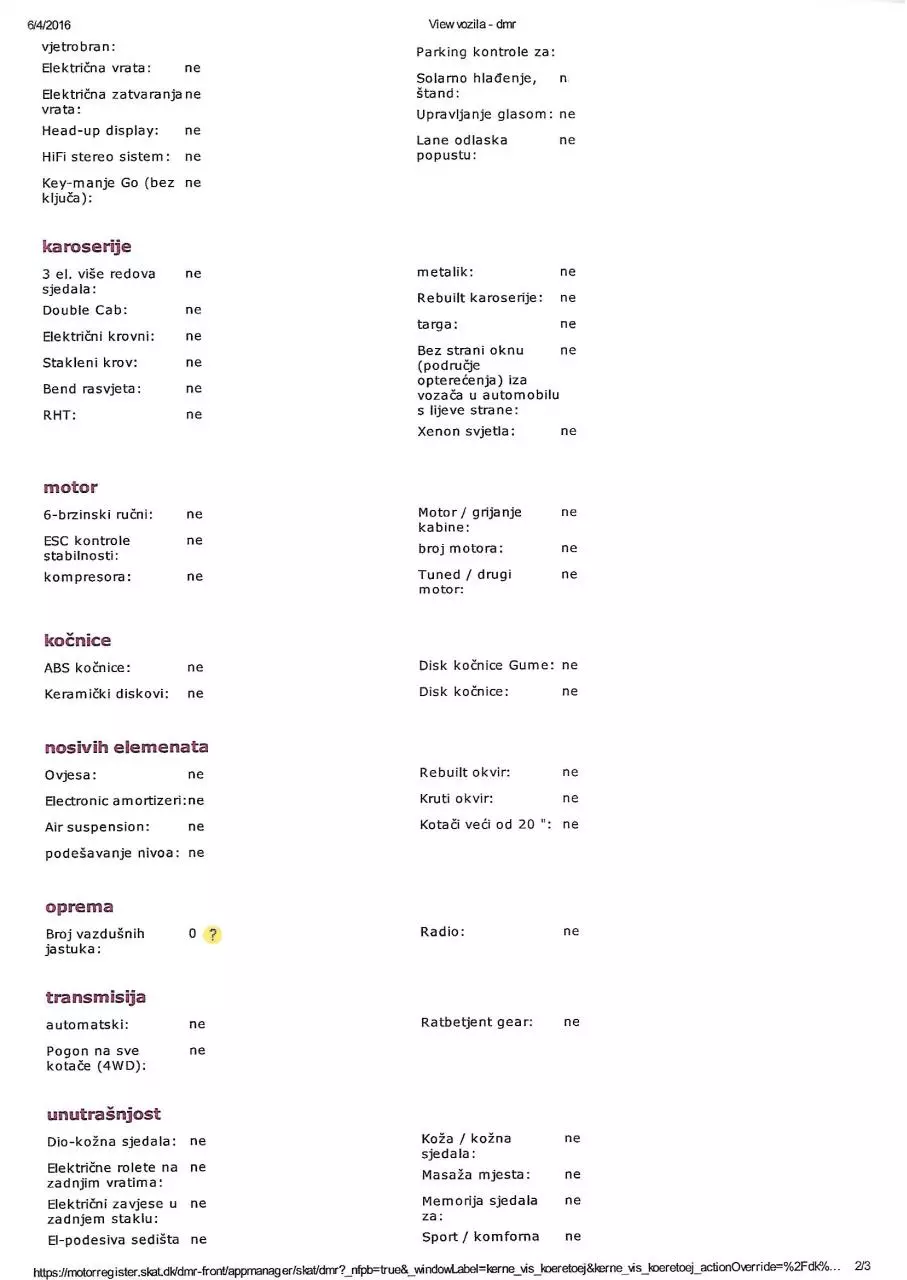 Page 1 of 1, odjava 1