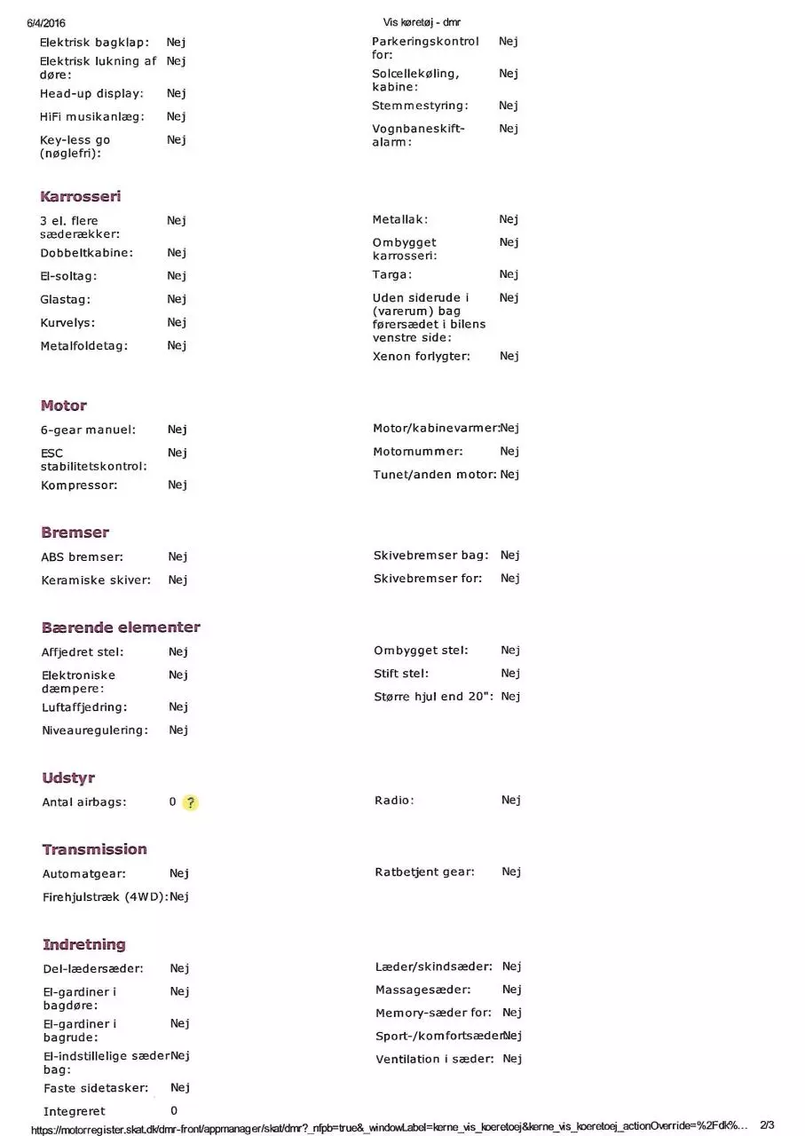 Page 1 of 1, odjava DK 1