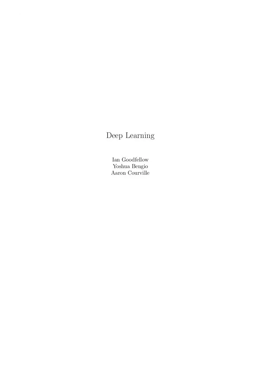 Page 1 of 802, Deep Learning