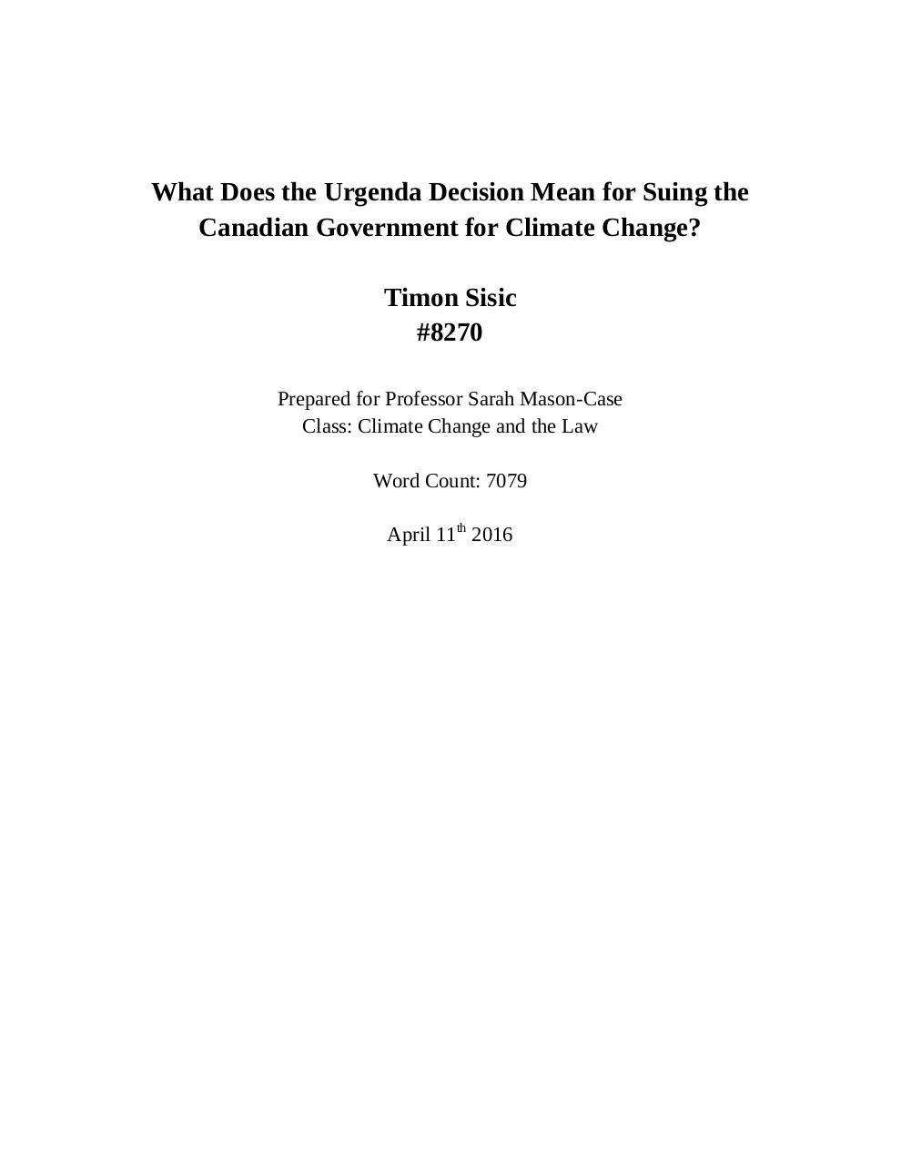 Preview of PDF document urgenda-and-suing-canada-for-climate-change.pdf