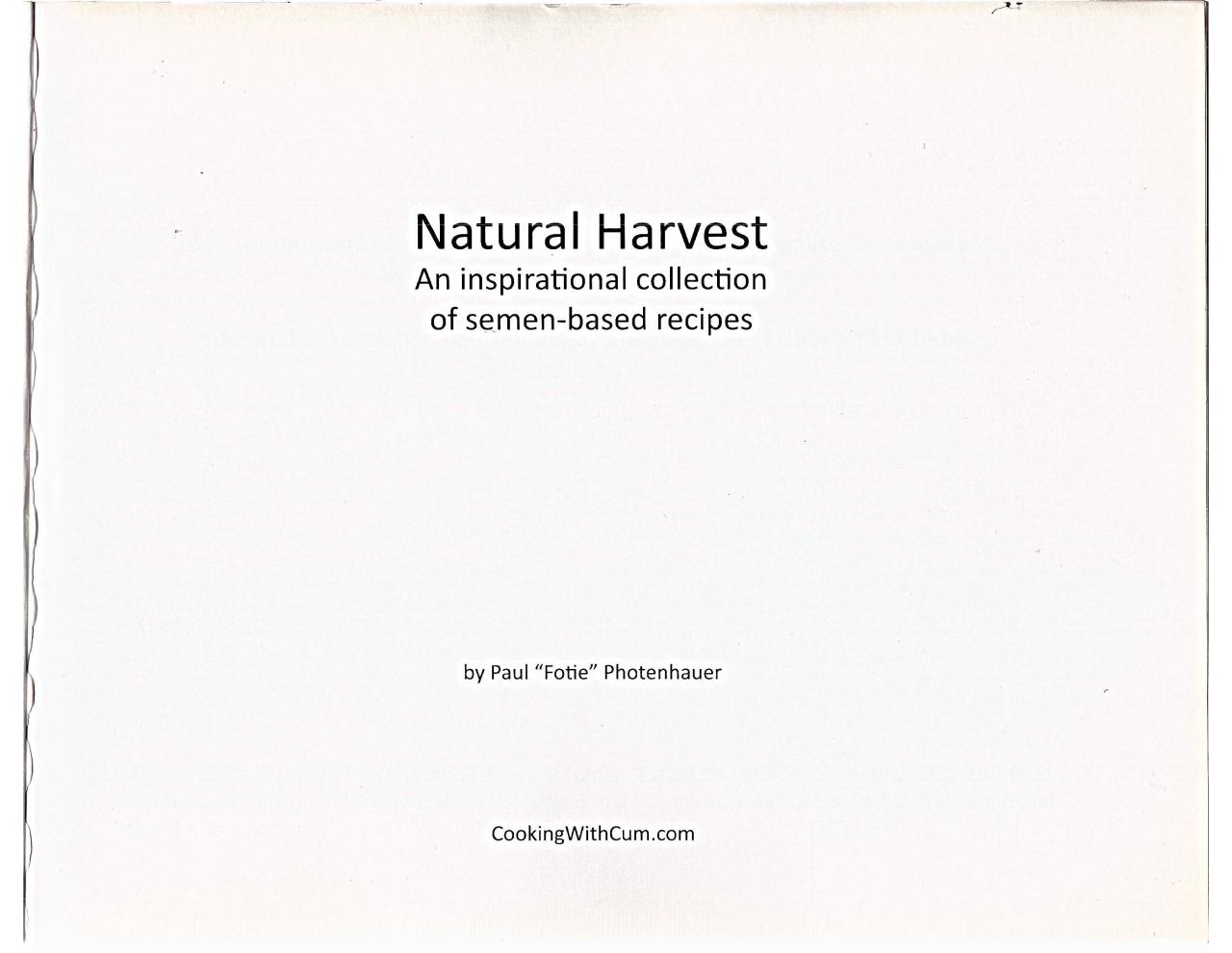 Natural Harvest - A collection of Semen-Based Recipes.pdf - page 2/63