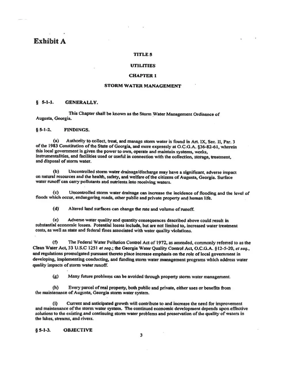 Page 3 of 20, Repeal Petition For Stormwater Ordinance No 7498 3