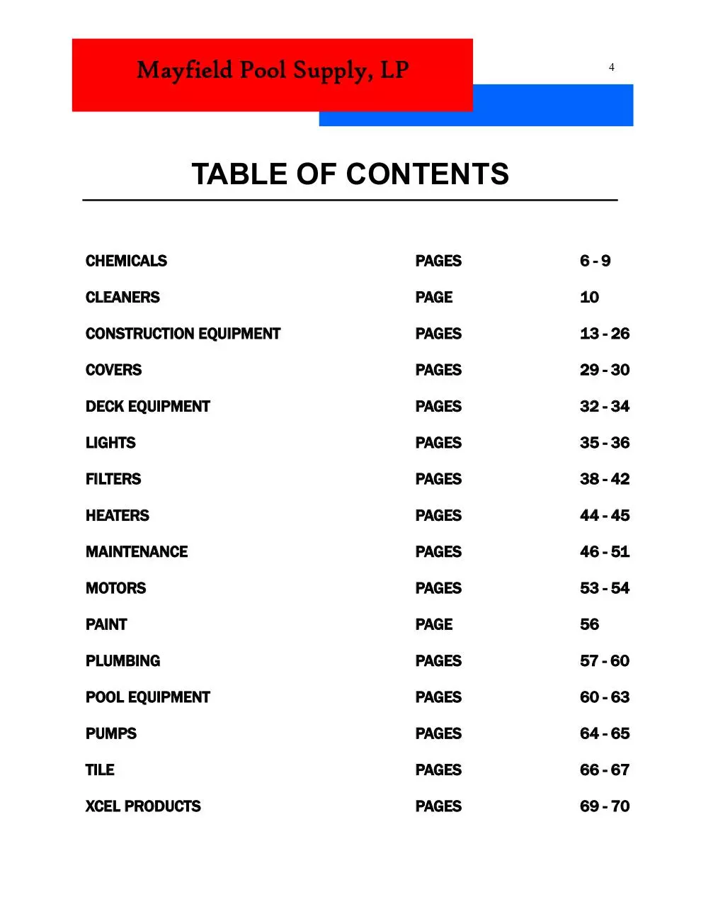 Page 4 of 72, 2016 catalogue