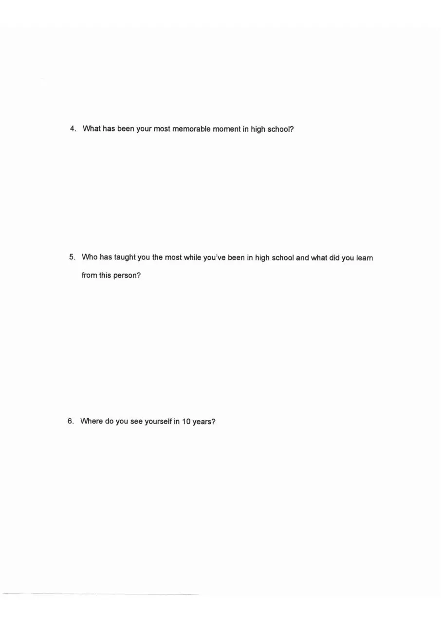 Page 2 of 3, SeniorClassQuestionnaire 1 1 (3 files merged)