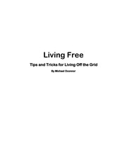 Page 5, Living Free Tips and Tricks for Living Off the Grid
