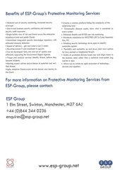Page 2, ESP Group Protective Monitoring Services
