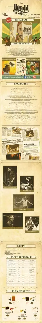 Page 1 of 1, dossier de presse Harold