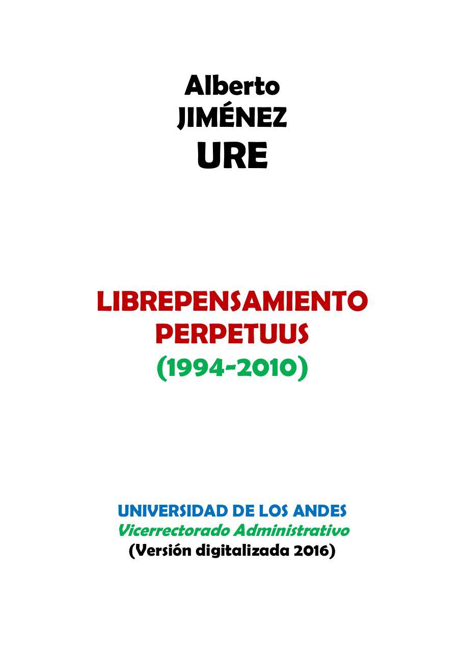 LIBREPENSAMIENTO PERPETUUS (VERSIÃ“N DIGITALIZADA, 2016).pdf - page 3/149
