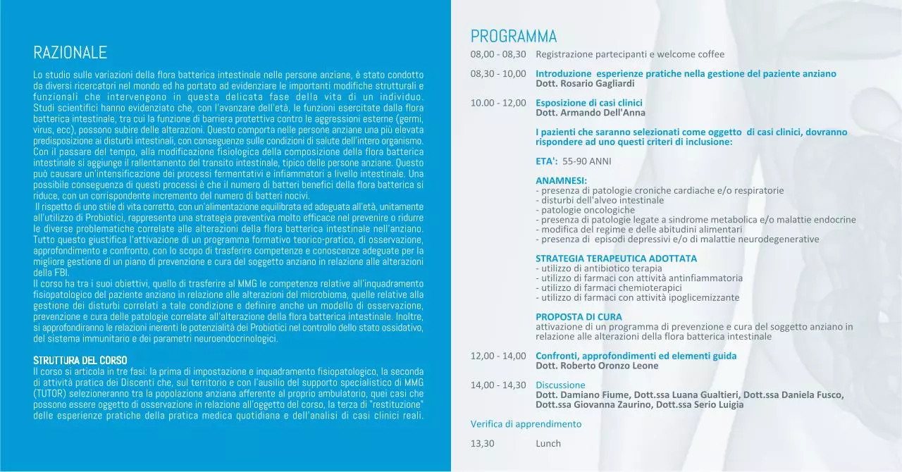 Page 2 of 2, PROGRAMMA SCIENTIFICO 14 MAGGIO