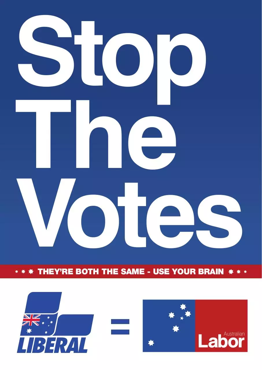 Document preview - STOP THE VOTES.pdf - Page 1/1
