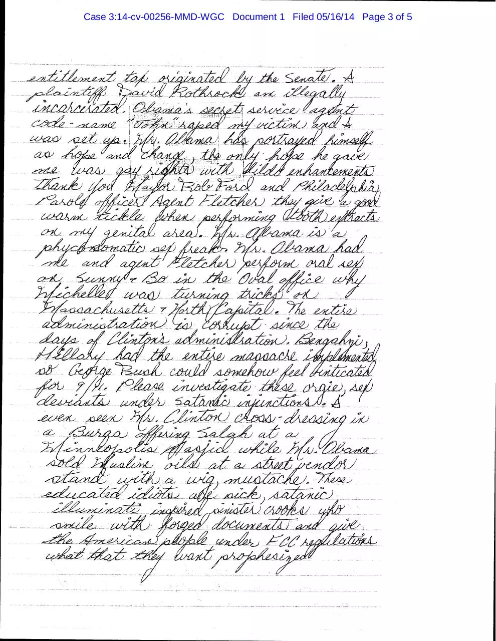 Page 3 of 5, Bundy Petition