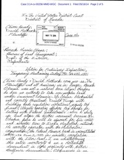 Page 2, Bundy Petition