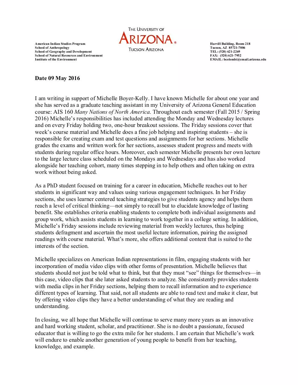 Page 1 of 2, [Colombi] Letter for Boyer 09May2016