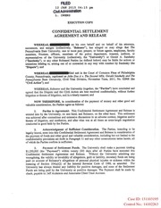Page 1, victim settlement agreement