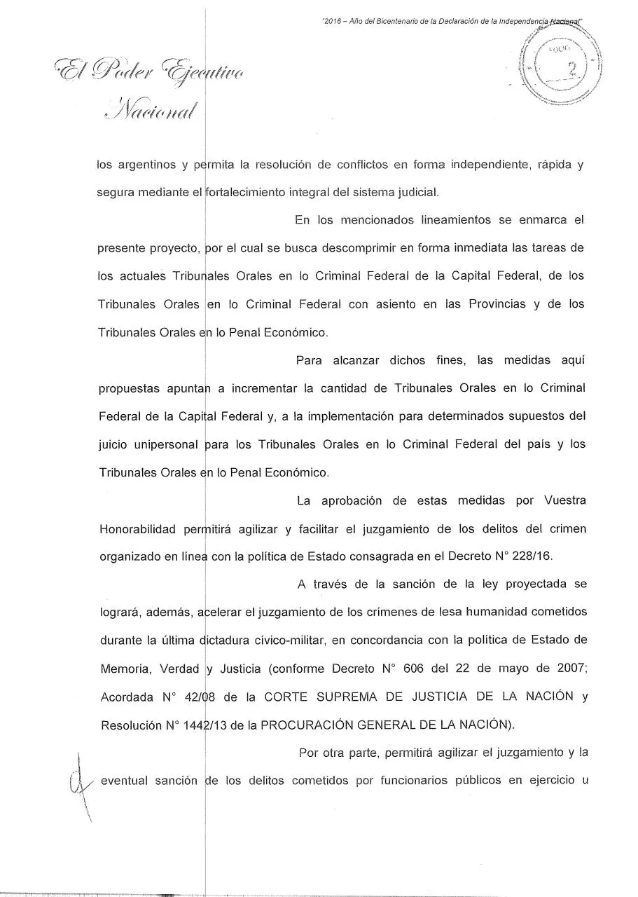 Page 2 of 31, LEY DE FORTALECIMIENTO DE LOS TRIBUNALES ORALES