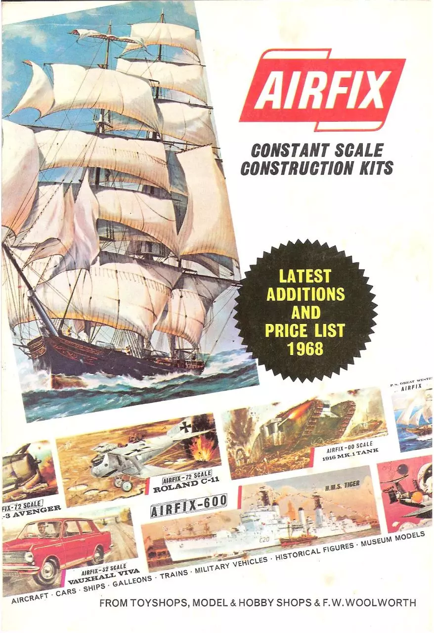 Page 1 of 8, Airfix 1968 Additions