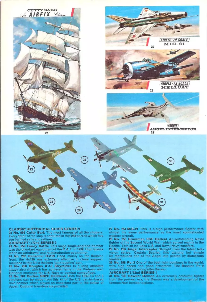 Page 4 of 8, Airfix 1968 Additions