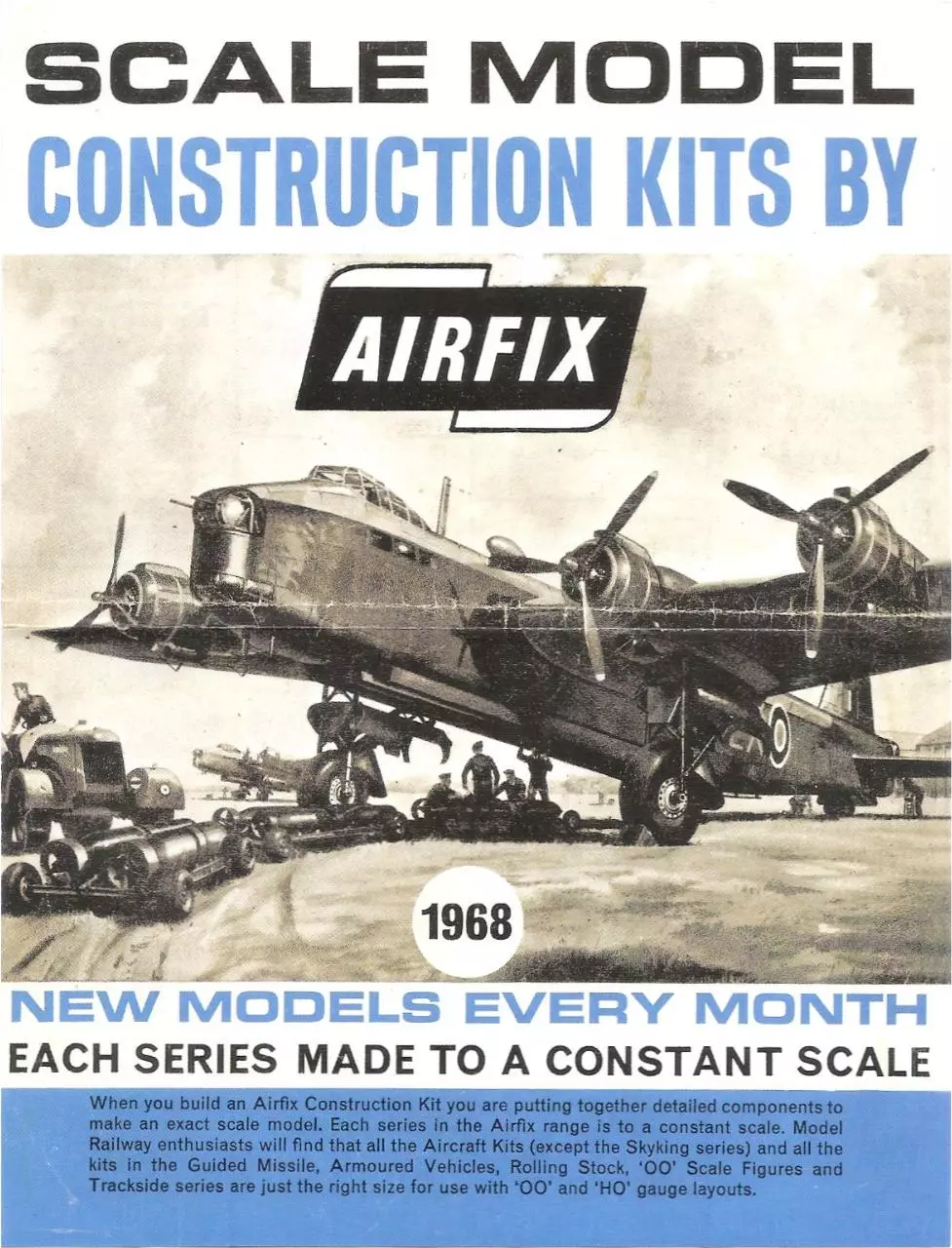 Page 1 of 4, Airfix 1968 Kit List