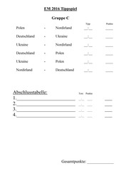 Page 3, EM Tippspiel