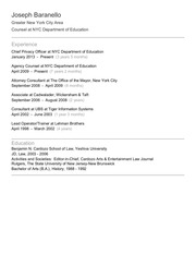 Page 1, Joseph Baranello