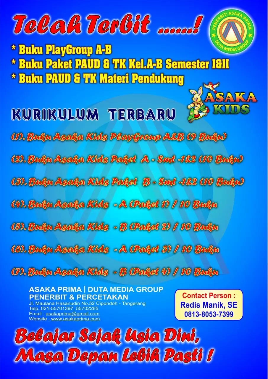 Page 1 of 8, Pengadaan Buku PAUD APE Dana BOP PAUD TK 2016