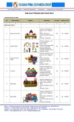 Page 1, Produsen Alat Peraga Edukatif (Menara, Puzzle )