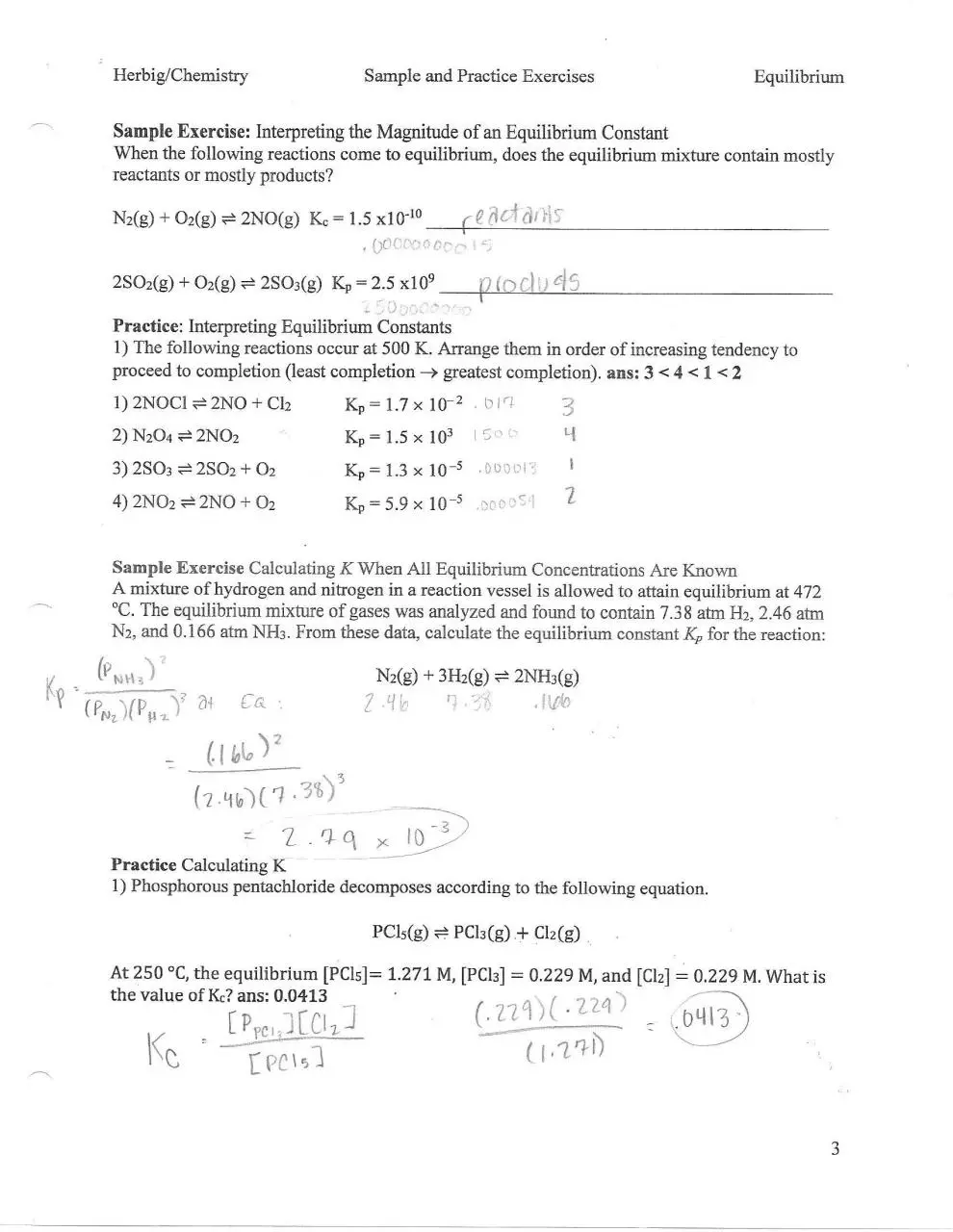 Page 3 of 16, mar chem