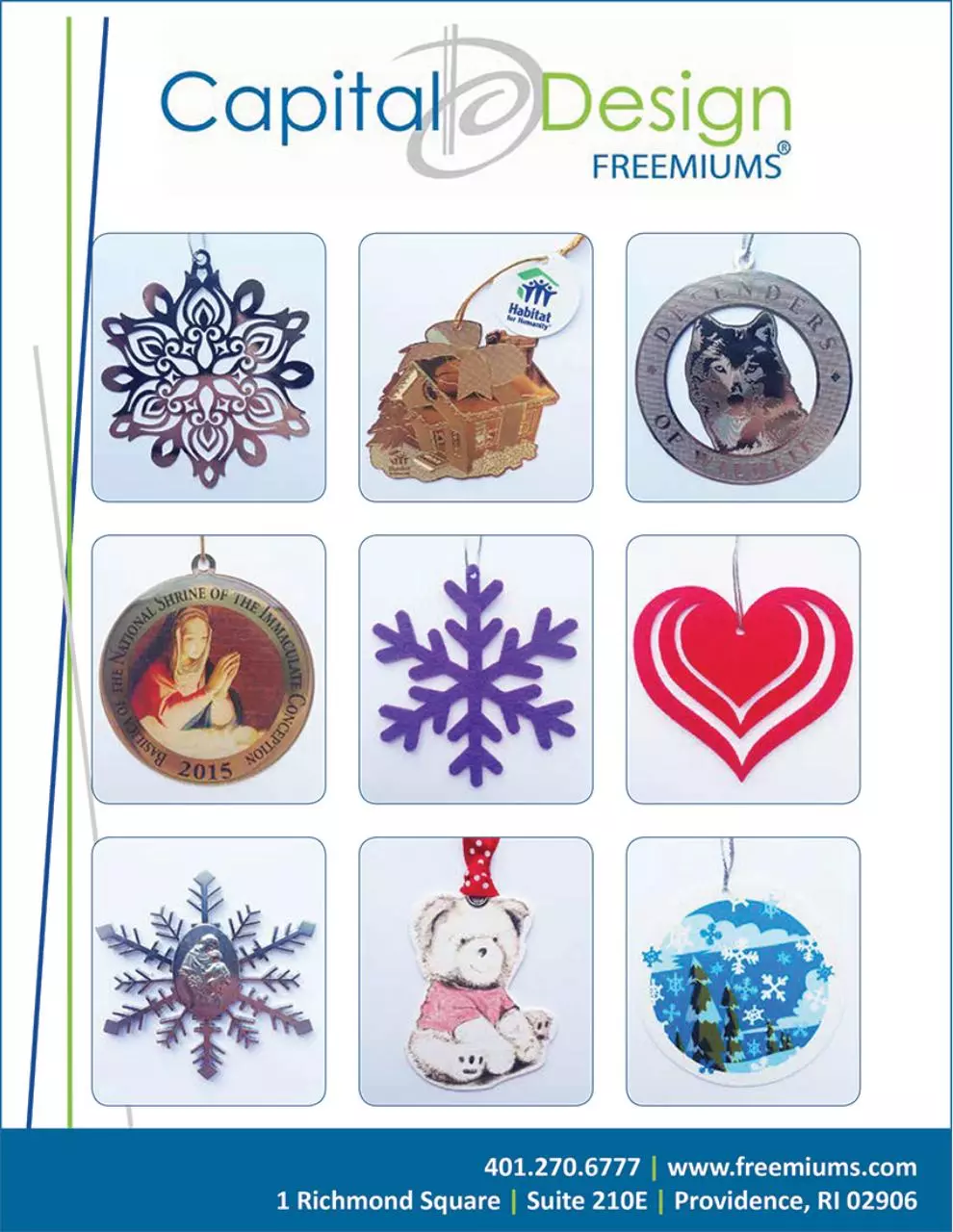 Page 1 of 1, Ornaments Spec Sheet 2016 D