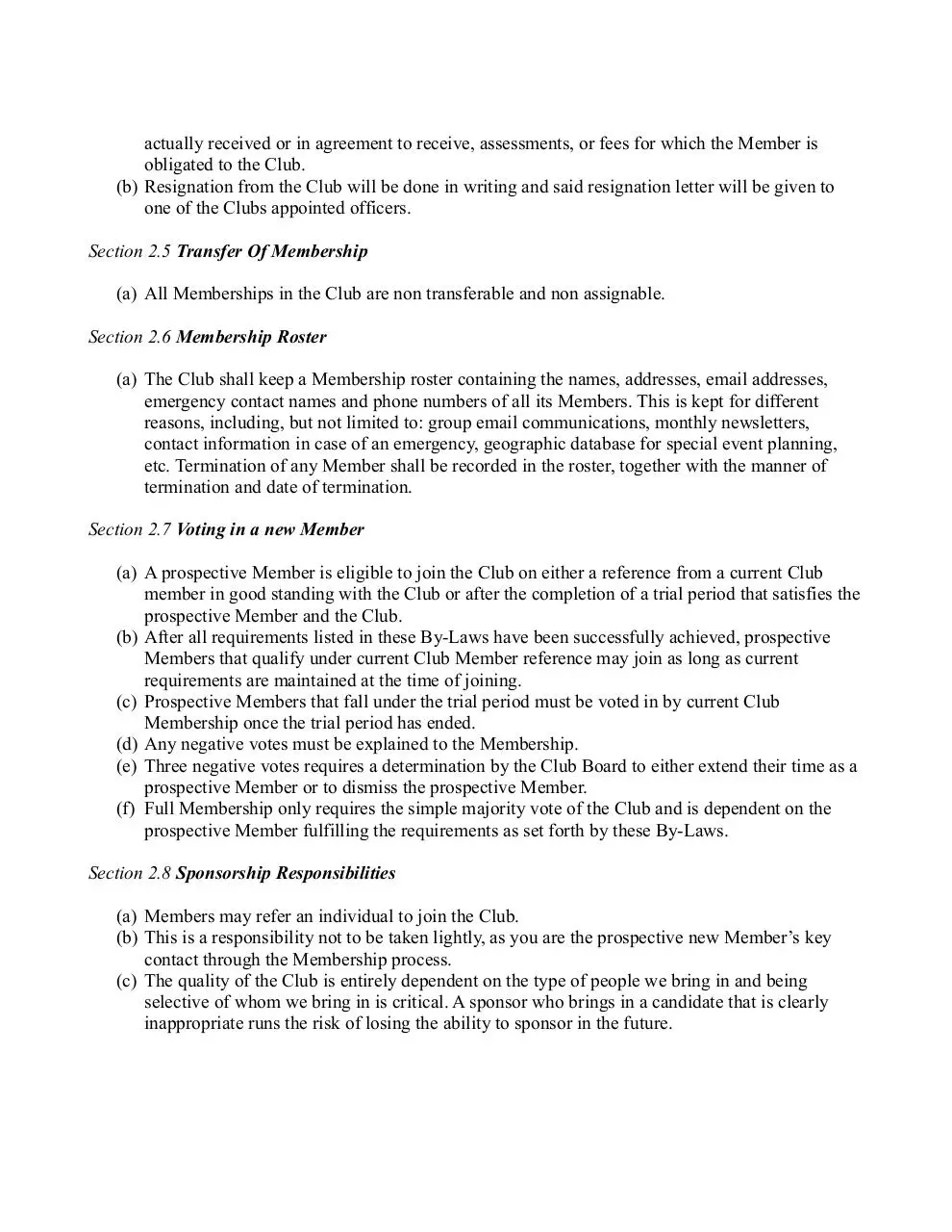 Page 3 of 9, mmdfw bylaws