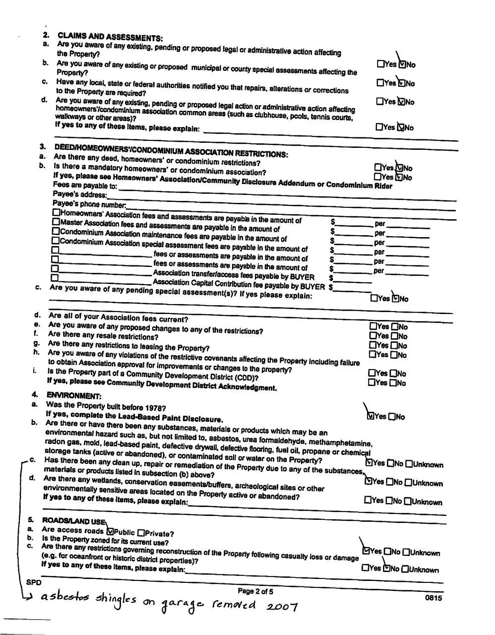Page 3 of 13, 930 Murray Drive Disclosures
