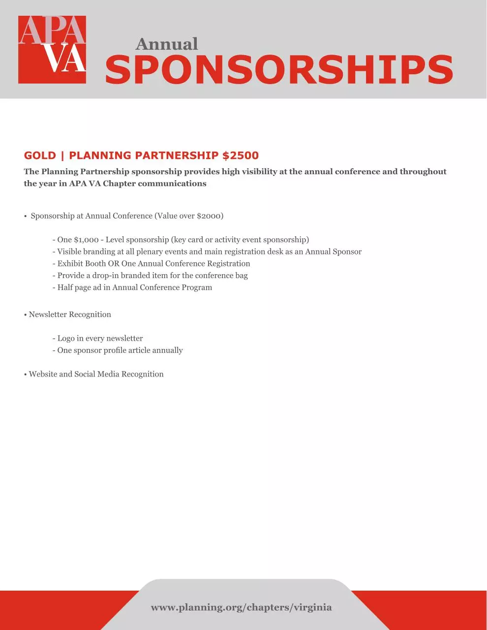 Page 3 of 5, APAVA 2016 Annual Sponsorship