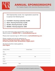 Page 5, APAVA 2016 Annual Sponsorship
