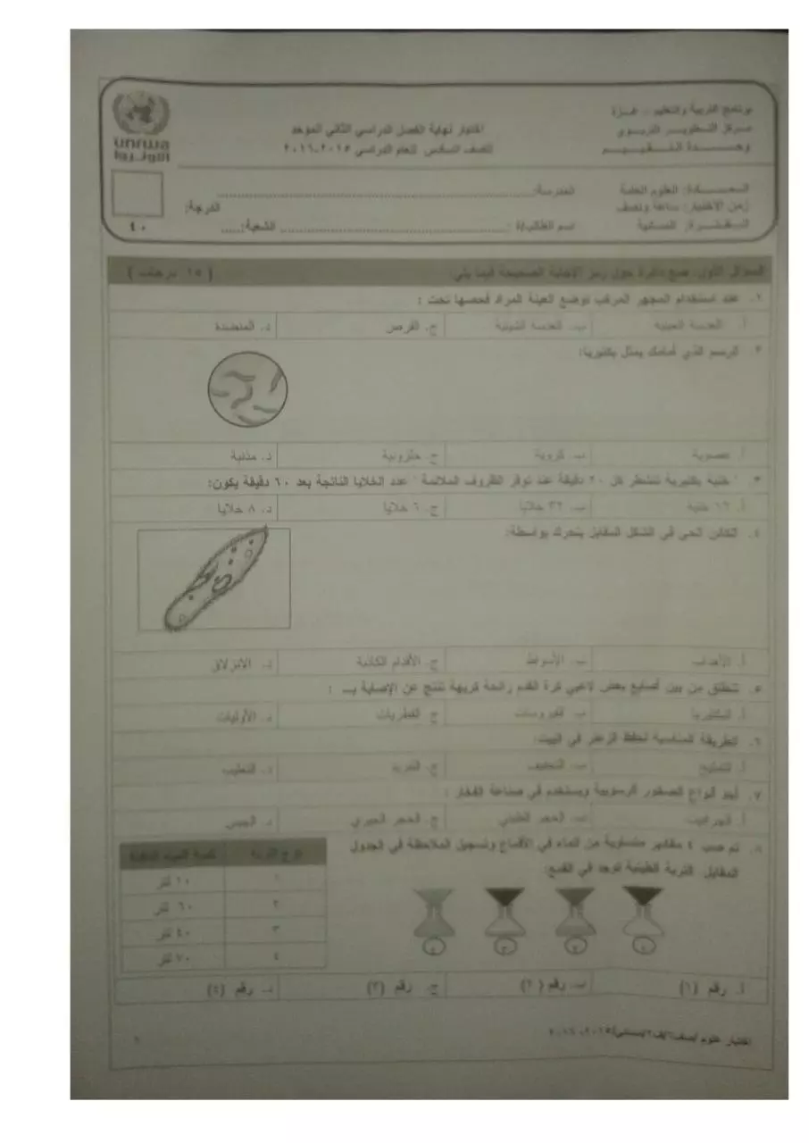 Page 1 of 4, علوم سادس