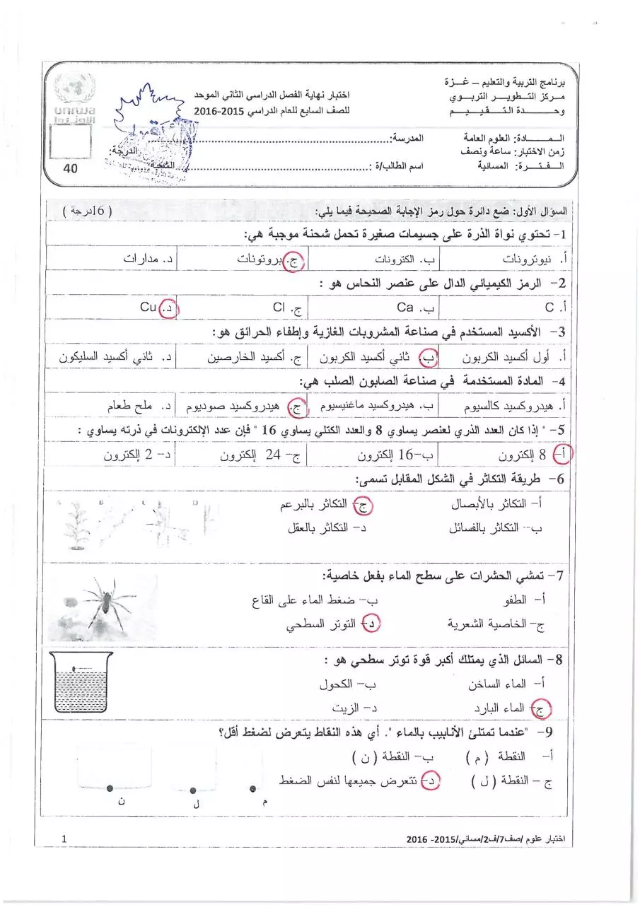 Page 1 of 4, مسائ