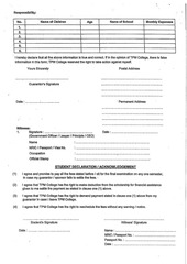 Page 3, Biodata Form