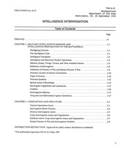 Page 2, FM 34 52, Intelligence Interrogation